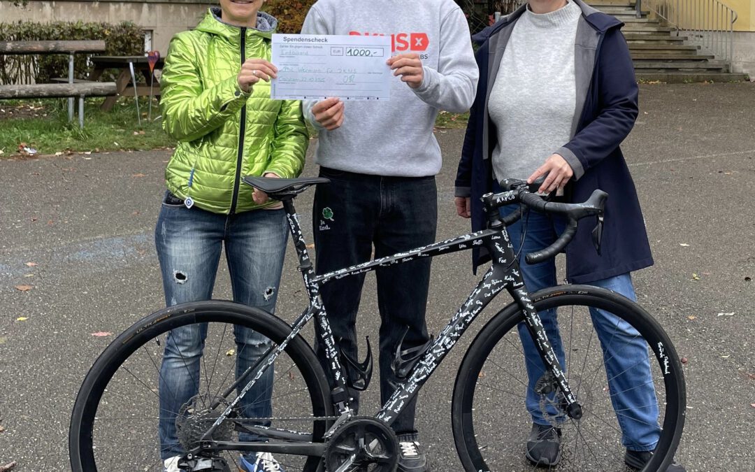 Schüler laufen für Kinder – 1000 Euro für den guten Zweck