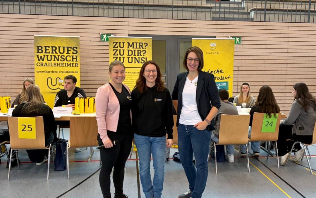 Teilnahme am Job-Speeddating